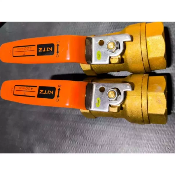 BALL VALVE KITZ 1, 1 1/2 .1 1/4 dan 2 . " inch orginal bahan kuningan