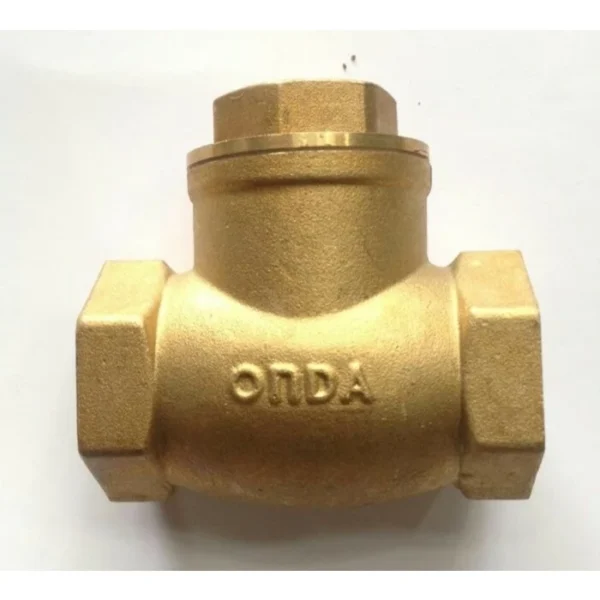 Check valve 1 inch Onda brass 1 ich kuningan Onda