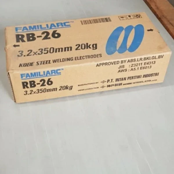 kawat las kobe steel RB-26 2.6mm 3.2mm (5KG) (grosir khusus reseller) - Image 3