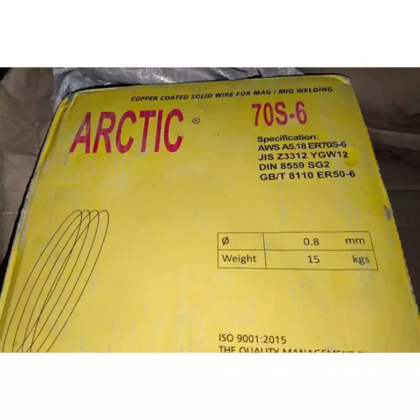 Kawat Las CO 0.8/Mig Wire ER70S-6 / ER70S - 6 / ER 70 S,Artic ( 0.8mm only)